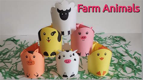 How To Make 3d Farm Animals Out Of Paper